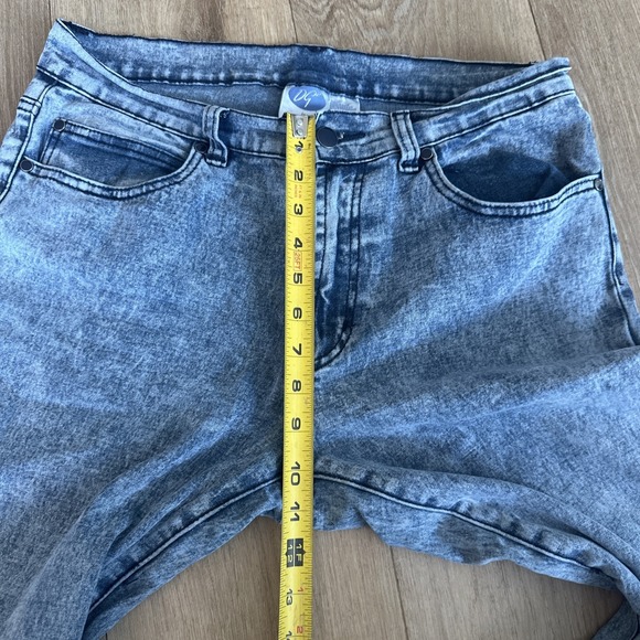 DG2  Diane Gilman Jeans Women's Acid Wash Denim Bootcut Designer Stretch 10 - Picture 6 of 7